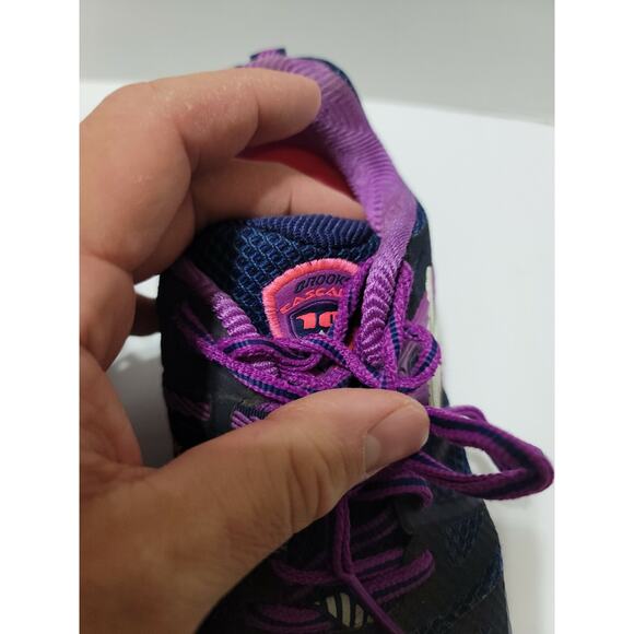 Brooks Cascadia 10 Women's Trail Running Shoes Blue/Purple Size 7.5 B (Medium) - Picture 5 of 12